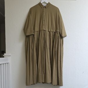 Elegant Tan Women's Dress